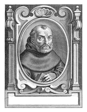 Augustinian Adamas Florentinus 'un portresi, Cornelis Galle (I), Jacques Franckaert (II..