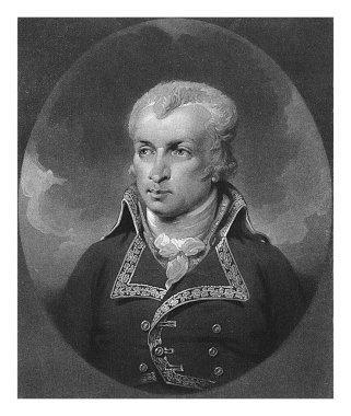 General Charles Pichegru 'nun Portresi, Charles Howard Hodges, 1795