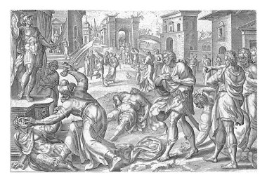 Mattatias, Gerard van Groeningen 'den sonra bir Yahudi' yi ve Kral Johannes Wierix 'in elçisini öldürdü..