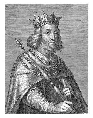 Portekiz Kralı I. Ferdinand 'ın portresi, Cornelis Galle (I), 1621' de ya da sonrasında,.