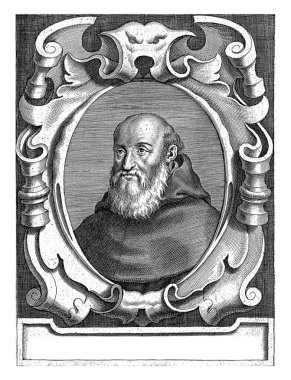 Padua 'lı Augustinian Christophorus' un portresi, Cornelis Galle (I), Jacques Franckaert (II..