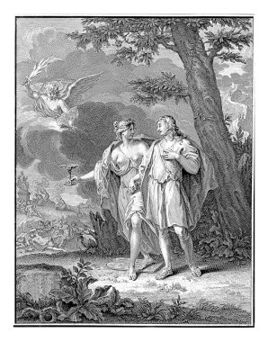 Dionys van Nijmegen 'den sonra genç bir adamı baştan çıkaran 1737 Wellust genç bir adamın elinden tutup doğru yoldan sapmasını sağlar..