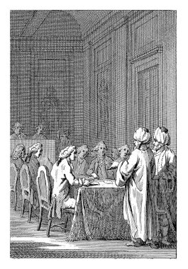 1759 'da, Fas Elçisi Reinier Vinkeles (I), Jacobus Alım' dan sonra, 1780 - 1795 Fas elçisi, 26 Eylül 1759 'da General' e seslendi..