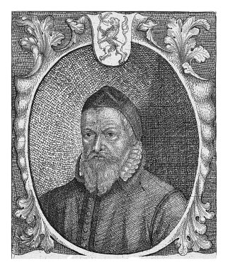 Hans Schel 'in portresi, Johann Friedrich Leonard, 1643 - 1680 Hans Schel' in portresi, Nuremberg tüccarı.