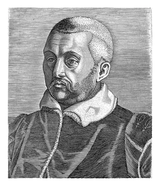 Portrait Marco Antoinio Muretus Philips Galle Cornelis Cort 1587 1606 — Stock Photo, Image