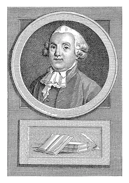Portret Van Pieter Hoen Reinier Vinkeles Naar Jacobus Buys 1783 — Stockfoto
