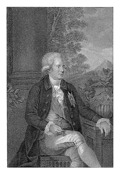 Portrait George Macartney 1St Earl Macartney Lambertus Antonius Claessens 1792 — Stock Photo, Image