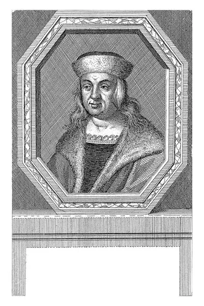Portrait Jacob Muffel Johann Friedrich Leonard 1643 1680 Portrait Jacob — Stock Photo, Image