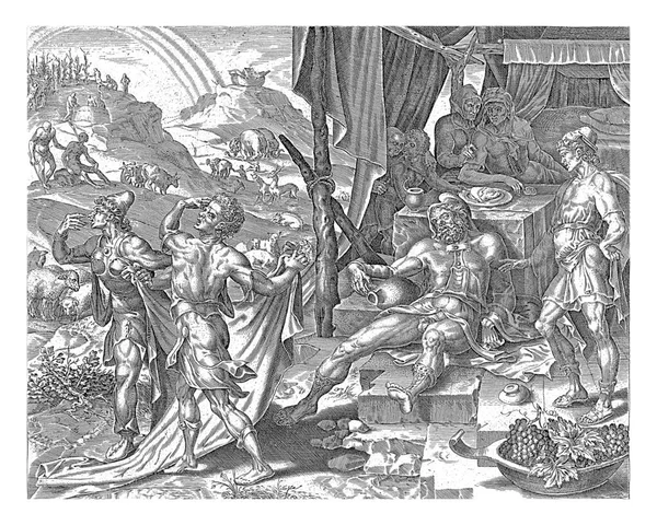 Drunkenship Noah Harmen Jansz Muller Maarten Van Heemskerck 1570 1612 — Stock Photo, Image