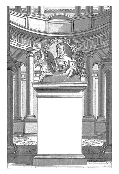 Monument Cardinal Francesco Barberini Anonymous Filippo Gagliardi 1642 Portrait Cardinal — Stock Photo, Image