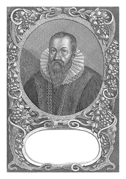 Portrait Jacobus Starck Johann Friedrich Leonard 1668 Portrait Jacobus Starck — Stock Photo, Image