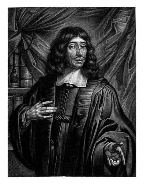Portrait Paul Dusoul Bernard Vaillant Jacques Vaillant 1642 1698 Paul — Stock Photo, Image