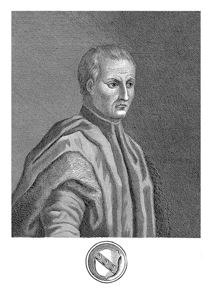 Portrait Giannozzo Manetti Francesco Allegrini Giuliano Traballesi 1761 Portrait Giannozzo — Stock Photo, Image