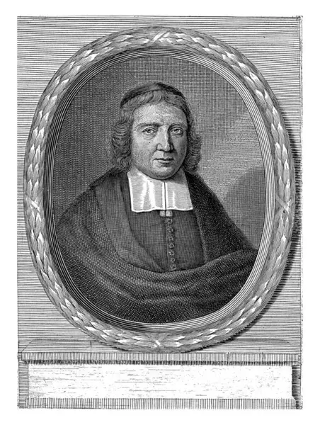 Portrait Adriaan Pars Anthony Van Zijlvelt 1688 Portrait Adriaan Pars — Photo