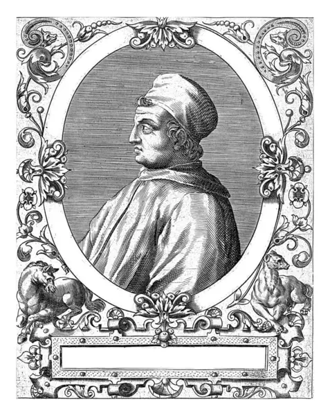 Portrait Giasone Del Maino Theodor Bry Jean Jacques Boissard 1597 — Stock Photo, Image