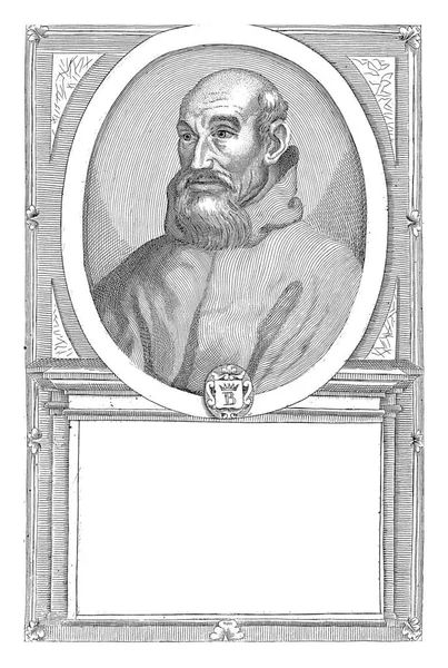 Portret Van Juan Bautista Berardicelli 68E Minister Generaal Van Franciscaanse Stockfoto