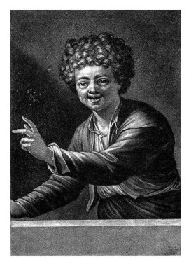 Kıvırcık saçlı gülen çocuk, Abraham Bloteling, Willem Drost 'tan sonra, Wallerant Vaillant' tan sonra, 1652 - 1690