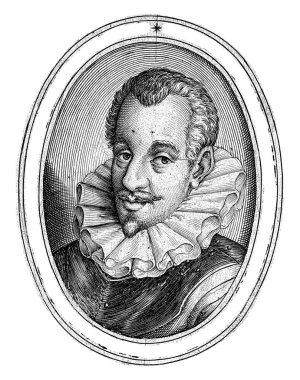 Valois Dükü Francis Herkül 'ün portresi, Lambert Cornelisz., 1593 - 1612 tarihli Alencon Dükü Francis Herkül' ün portresi..