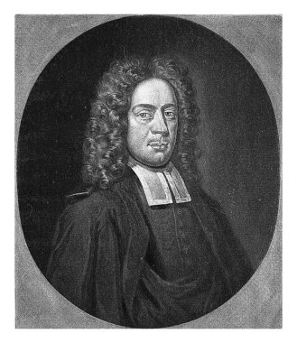Papaz Johann Paul Astmann 'ın Portresi, Pieter Schenk (I), 1699 - 1713
