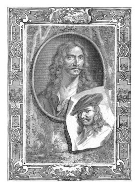 Jan Hendrik Roos ve Jurjaan van Streek 'in portreleri, Jacob Houbraken, 1729 Jan Hendrik Roos ve Jurjaan van Streek' in portreleri.