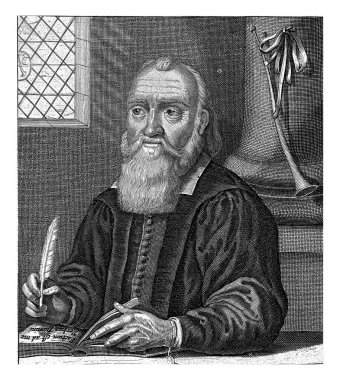Nikolaus Drabik 'in Portresi, Francois van Bleyswijck, 1681 - 1746 Nikolaus Drabik' in kitabı.
