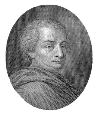 Filozof ve politikacı Cesare Beccaria 'nın portresi, Giuseppe Benaglia, Giuseppe Bossi' den sonra, 1806 - 1830.