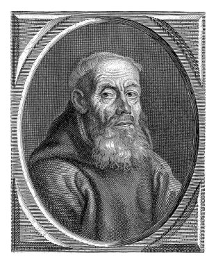 Thomas van Dendermonde 'un Portresi, Pieter de Jode (II) (1628 - 1670 Thomas van Dendermonde' un 86 yaşındaki portresi.