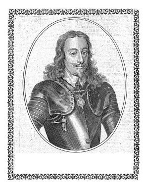I. Charles 'ın portresi, İngiltere Kralı Cornelis Danckerts (I), Anthony van Dyck' ten sonra, 1613 - 1656 İngiltere Kralı I. Charles 'ın portresi,.