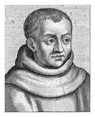 Aziz Cornelius van Wijk bij Duurstede 'nin portresi, Jacob Matham, 1617 - 1618 Saint Cornelius van Wijk bij Duurstede' nin portresi, Gorinchem 'in on dokuz Katolik şehidinden biri..