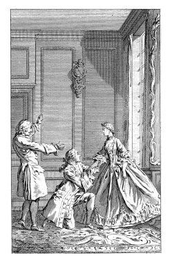 Thomas Jones, Sophia 'yı istedi, Jan Punt, Hubert Francois Gravelot' tan sonra, 1749 Thomas Jones Sophia 'ya evlenme teklif etti..