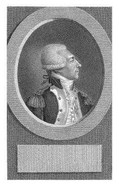 Gilbert du Mortier 'in portresi, Marquis de La Fayette, Lambertus Antonius Claessens, c. 1792 - c. 1808.