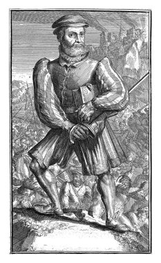 Thomas Muntzer 'in portresi, Romeyn de Hooghe, 1701 Thomas Muntzer' in portresi.