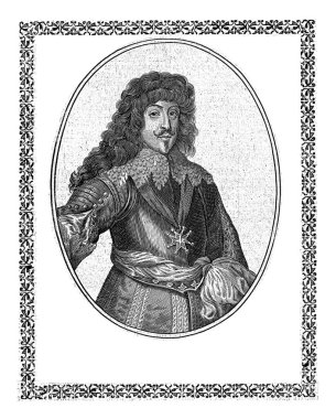Orléans Dükü Gaston Jean-Baptiste 'in Portresi, Cornelis Danckerts (I), 1613 - 1656 Orleans Dükü Gaston Jean-Baptiste' in Portresi,.