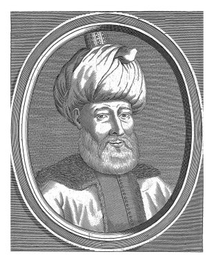 TimiE oara 'dan Paşa Hüseyin' in Portresi, Cornelis Meyssens, Adriaen van Bloemen 'den sonra, 1670 Timisoara Hüseyin Paşa Portresi.
