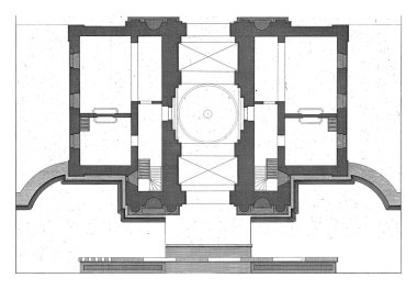 Amsterdam 'daki İkinci Muiderpoort haritası, Caspar Jacobsz. Philips, Cornelis Rauws 'dan sonra, 1771 Amsterdam' daki İkinci Muiderpoort Haritası.