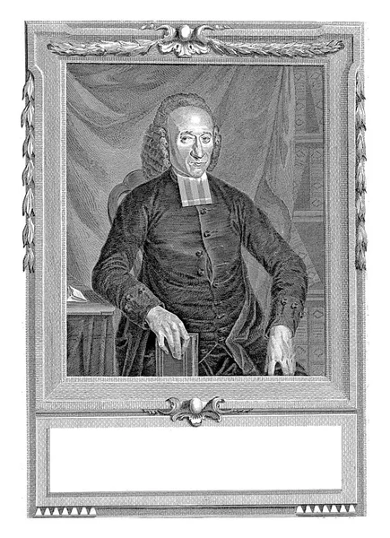 Portret Van Johannes Habbema Johan Van Der Spruyt Naar Johannes — Stockfoto