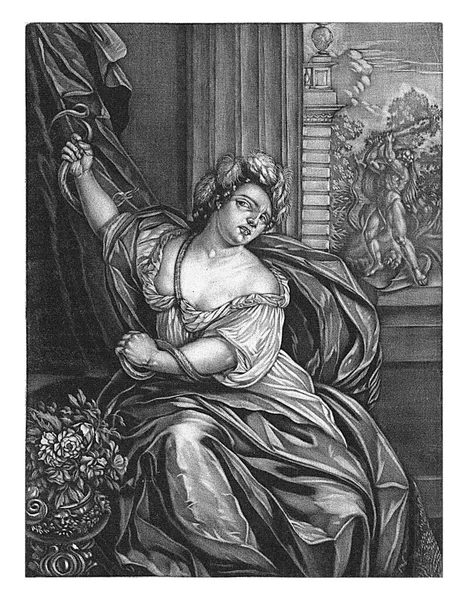 Kleopatra Jan Brouwer 1652 1688 Kleopatra Egyptská Královna Ukončila Svůj — Stock fotografie