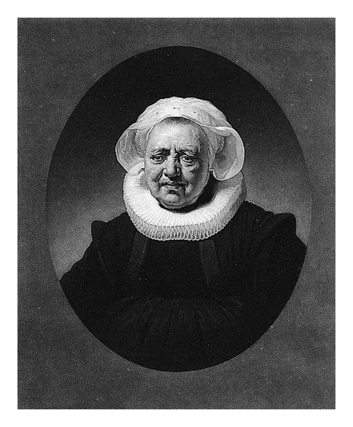 Portrait Aechje Claesdr Charles Howard Hodges Rembrandt Van Rijn 1814 — Stock Photo, Image