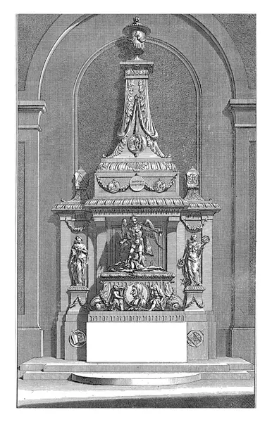 Funerary Monument Balthazar Bekker Jan Goeree Simon Schijnvoet 1698 1731 — Stock Photo, Image