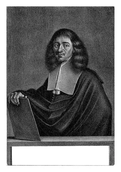 Portret Van Michael Fennitzer Johann Friedrich Leonard 1672 Michael Fennitzer — Stockfoto