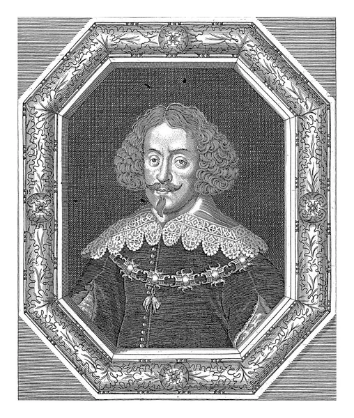 Portret Franciszka Christopha Von Khevenhullera Cornelis Meyssens 1660 1693 Portret — Zdjęcie stockowe