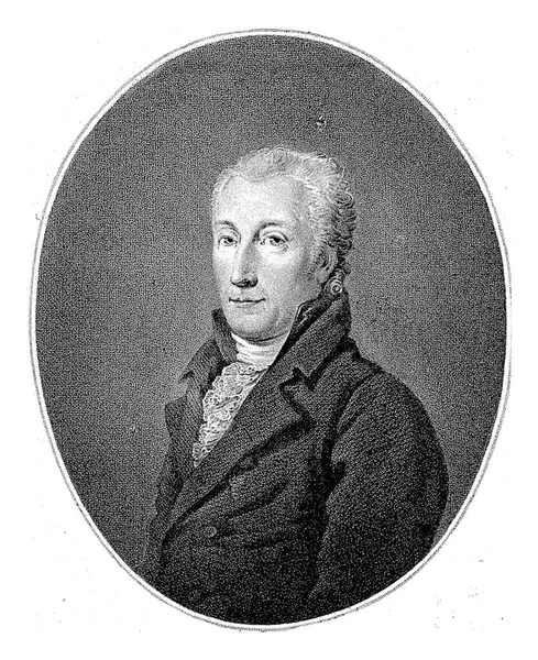 Portrait Gijsbert Karel Count Van Hogendorp Willem Van Senus Jan — Stock Photo, Image
