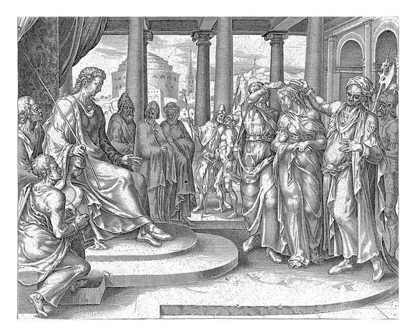 Susanna Accused Elders Harmen Jansz Muller Maarten Van Heemskerck 1570 — Stock Photo, Image