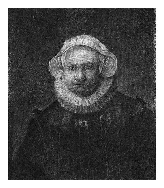 Портрет Aechje Claesdr Jan Groot Rembrandt Van Rijn 1698 1776 — стоковое фото