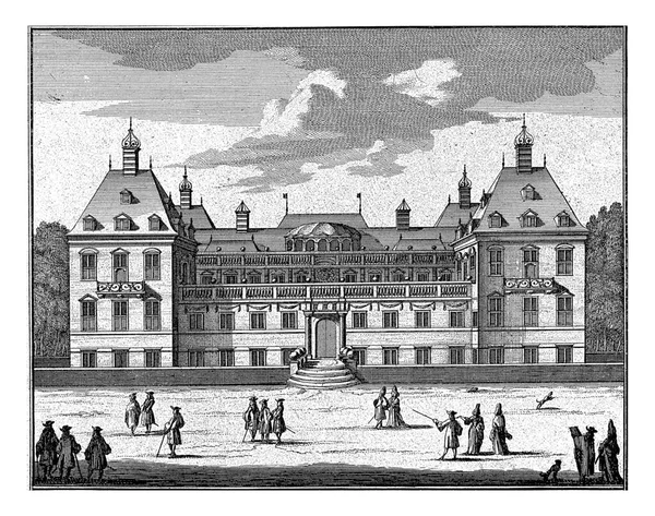 Honselaarsdijk Palace Carel Allard Attributed 1689 1702 Rear Facade Honselaarsdijk — Stock Photo, Image
