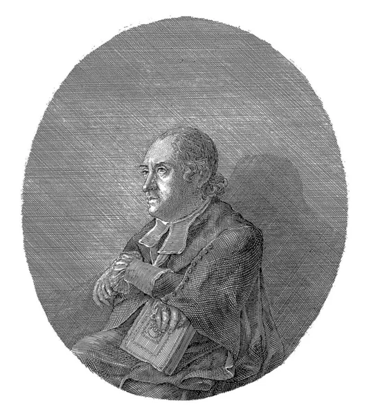 Portrait Joannes Baptista Schmidt Joseph Carl Burde Josef Heidl 1802 — Stock Photo, Image