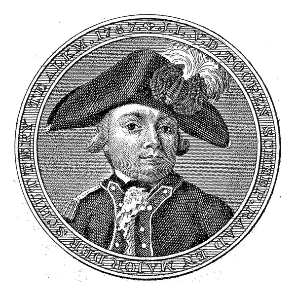 Portrait Jan Lucas Van Der Tooren Abraham Jacobsz Hulk 1787 — Stock Photo, Image