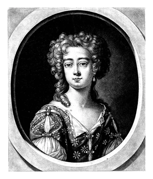 Portrait Anne Killigrew Abraham Bloteling Anne Killigrew 1672 1690 Portrait — Stock Photo, Image