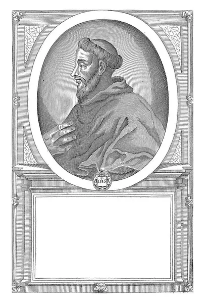 Portrait Jaime Montanari 65Th Minister General Franciscan Order Antonio Luciani — Stock Photo, Image