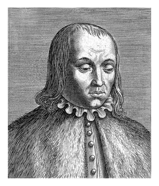 Portrait Angelo Castro Philips Galle 1587 1606 Portrait Angelo Castro — Stock Photo, Image